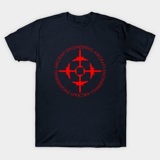 aircraft engineering airplane engineer T-Shirt